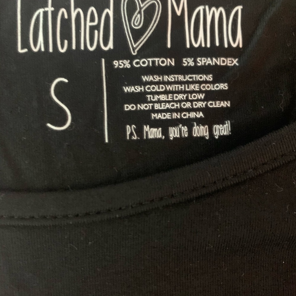 Black nursing top